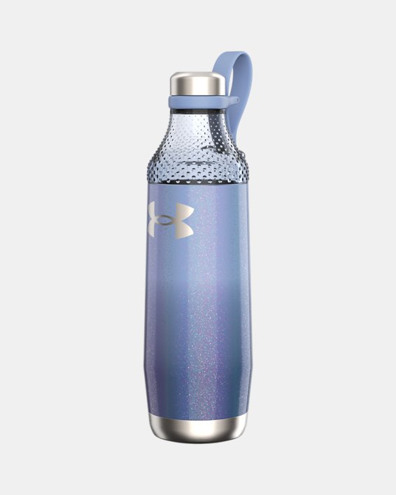UA Infinity Glitter 22 oz. Water Bottle, Purple, pdpMainDesktop image number 1